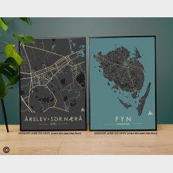 rslev Sdr. Nr byplakat 90 stk