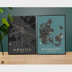 Mnsted byplakat 50 stk