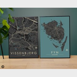 Vissenbjerg byplakat 35 stk