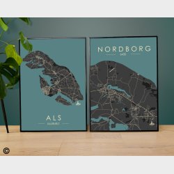Nordborg byplakat 85 stk