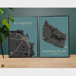 Svaneke byplakat 50 stk