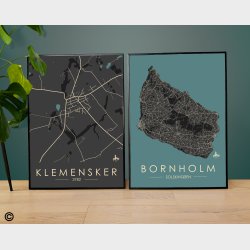 Klemensker byplakat 70 stk