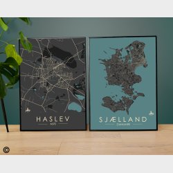 Haslev byplakat 40 stk