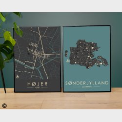 Hjer byplakat 40 stk