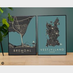 Bremdal byplakat 45 stk