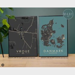 Vroue byplakat 15 stk