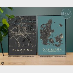 Bramming byplakat 80 stk