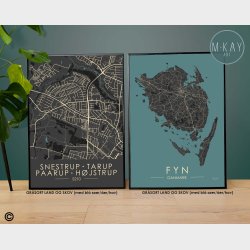 Snestrup Tarup Paarup Højstrup byplakat 90 stk
