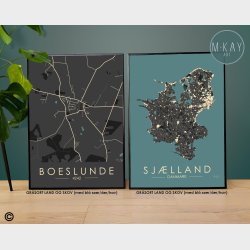 Boeslunde byplakat 60 stk