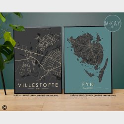 Villestofte byplakat 70 stk
