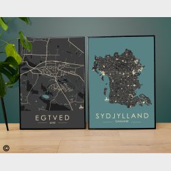 Egtved byplakat 90 stk