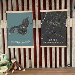 ster brnderslev byplakat 55 stk