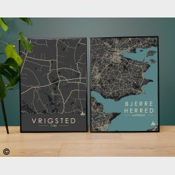 Vrigsted byplakat 35 stk