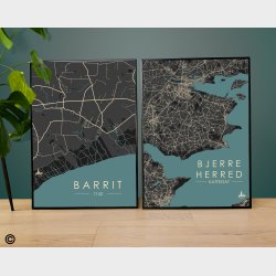 Barrit byplakat 50 stk