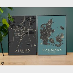 Almind byplakat 85 stk