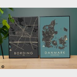 Bording byplakat 40 stk