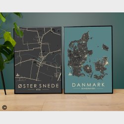 ster Snede byplakat 50 stk