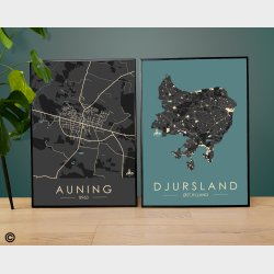 Auning byplakat 75 stk