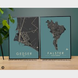 Gedser byplakat 50 stk