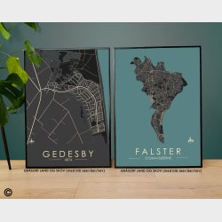 Gedesby byplakat 50 stk
