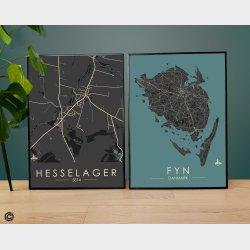Hesselager byplakat 85 stk