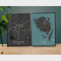 Gislev byplakat 75 stk