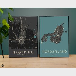 Skrping byplakat 60 stk