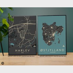 Harlev J byplakat 90 stk