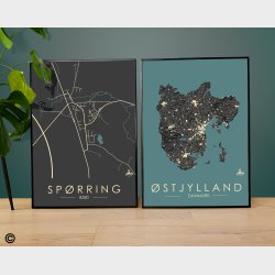 Spørring byplakat 65 stk