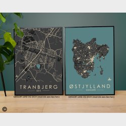 Tranbjerg byplakat 300 stk