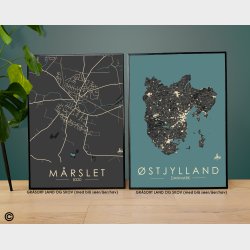 Mrslet byplakat 150 stk