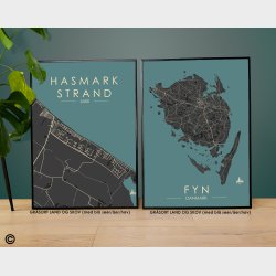 Hasmark Strand byplakat 30 stk