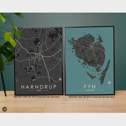 Harndrup byplakat 50 stk