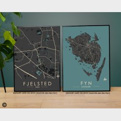 Fjelsted byplakat 50 stk