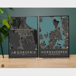 Jægerspris byplakat 80 stk