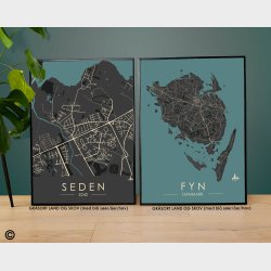 Seden byplakat 40 stk