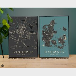 Vinderup byplakat 50 stk