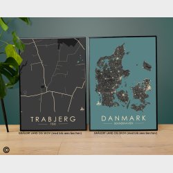 Trabjerg byplakat 20 stk