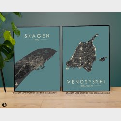 Skagen byplakat 100 stk