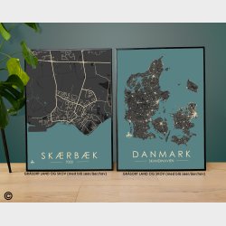 Skærbæk 7000 byplakat 70 stk