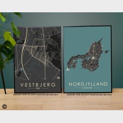 Vestbjerg byplakat 80 stk