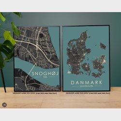 Snoghøj byplakat 60 stk