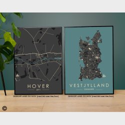 Hover byplakat 40 stk