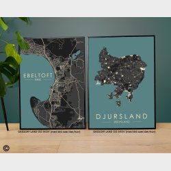 Ebeltoft byplakat 95 stk