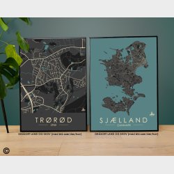 Trørød byplakat 50 stk