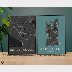 Snder Nissum byplakat 60 stk