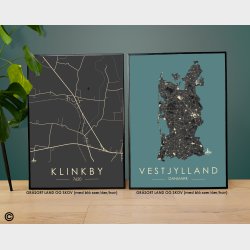 Klinkby byplakat 50 stk