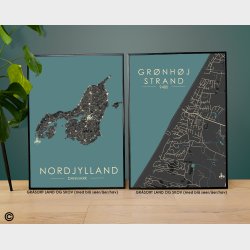 Grønhøj Strand byplakat 70 stk