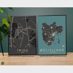 Trige byplakat 60 stk
