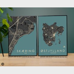 Skæring byplakat 80 stk